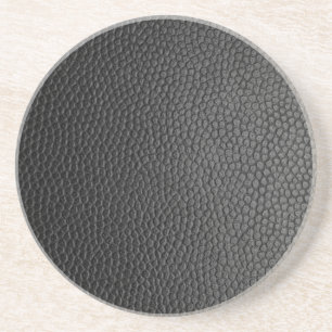 Dessous De Verre En Grès Peau de serpent noir
