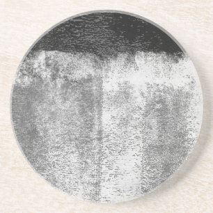 Dessous De Verre En Grès Peinture laminée noire