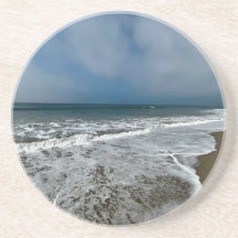 Père Noël Monica Beach en automne.