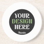Dessous De Verre En Grès personnalisé, unique, élégant et minimaliste kiss<br><div class="desc">Ce design est accessible à tous. N'hésitez pas à personnaliser le logo,  les images,  le texte et les couleurs selon vos préférences. Merci beaucoup.</div>