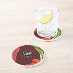 Dessous De Verre En Grès Personnaliser le thème du restaurant steak