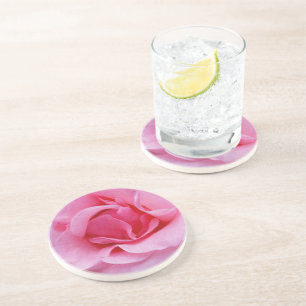Dessous De Verre En Grès Pétales roses