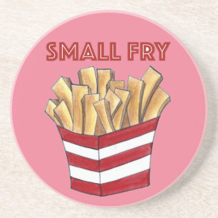 Dessous De Verre En Grès PETIT FRY FRY Fries Fast Food Junk Foodie