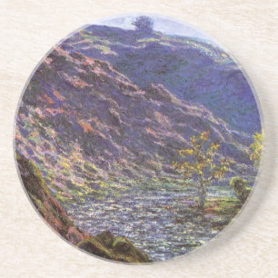 Dessous De Verre En Grès Petite Creuse, Lumière du soleil de Claude Monet