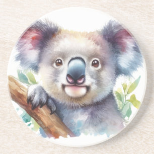 Dessous De Verre En Grès Petite Ours Koala Animal australien