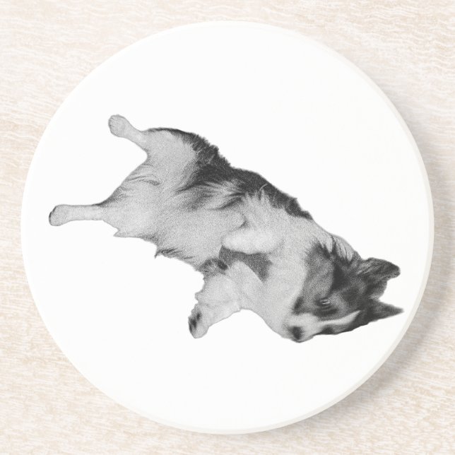 Dessous De Verre En Grès Petite paix (Devant)