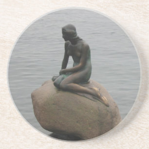Dessous De Verre En Grès Petite sirène Copenhague