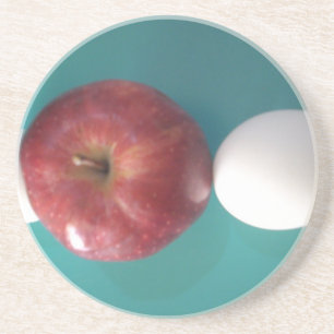 Dessous De Verre En Grès Petits-déjeuners copains : Deux oeufs $an Apple St