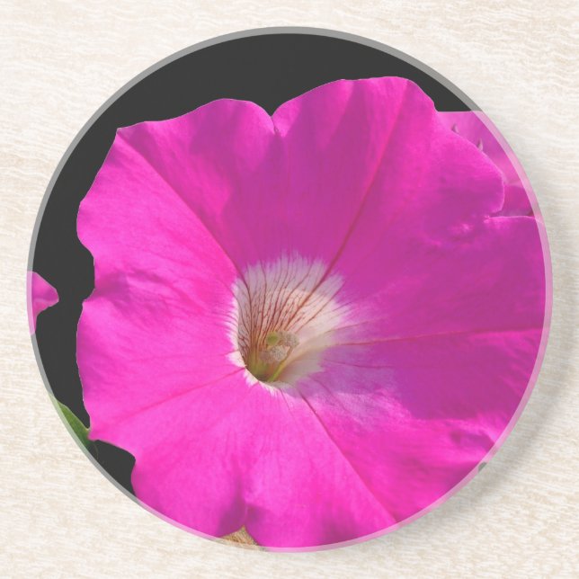 Dessous De Verre En Grès pétunia rose (Devant)
