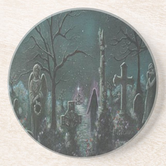 Dessous De Verre En Grès Phantom Graveyard Coaster (Devant)