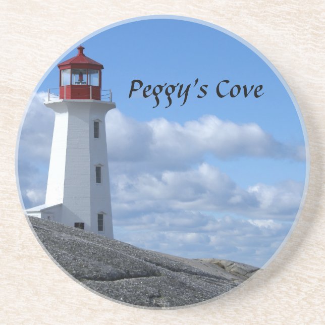 Dessous De Verre En Grès Phare de la crique de Peggy (Devant)