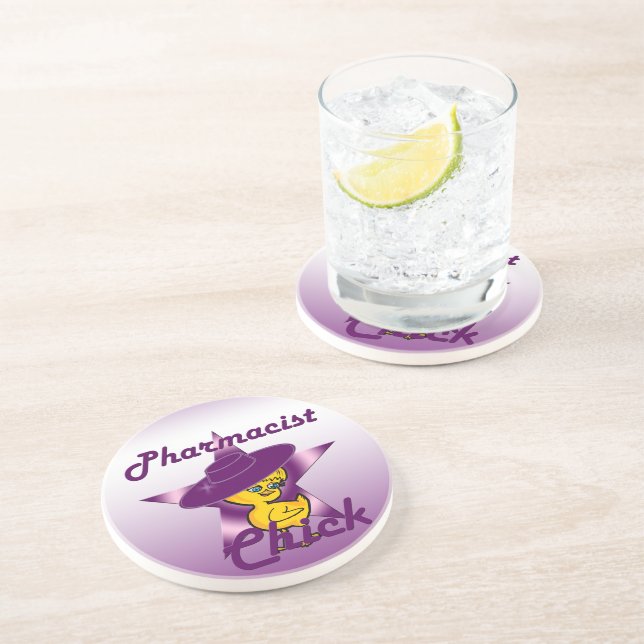 Dessous De Verre En Grès Pharmacien Chick #9 (Côté)