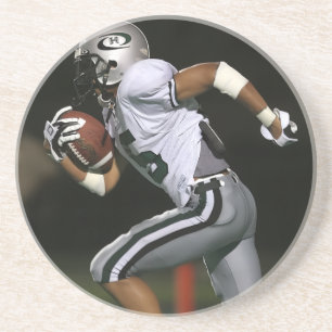 Dessous De Verre En Grès Photo de football personnalisé Sports