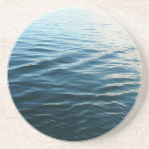 Dessous De Verre En Grès Photographie abstraite de la nature : nuances d'ea
