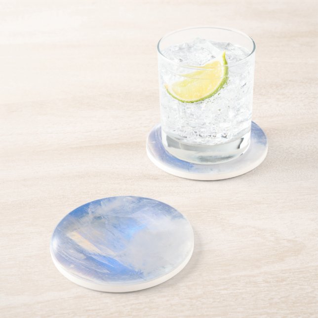 Dessous De Verre En Grès Pierre de la lune (Côté)