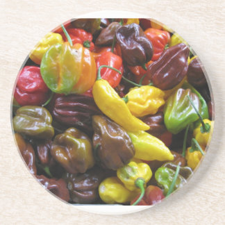 Dessous De Verre En Grès Piments Yum