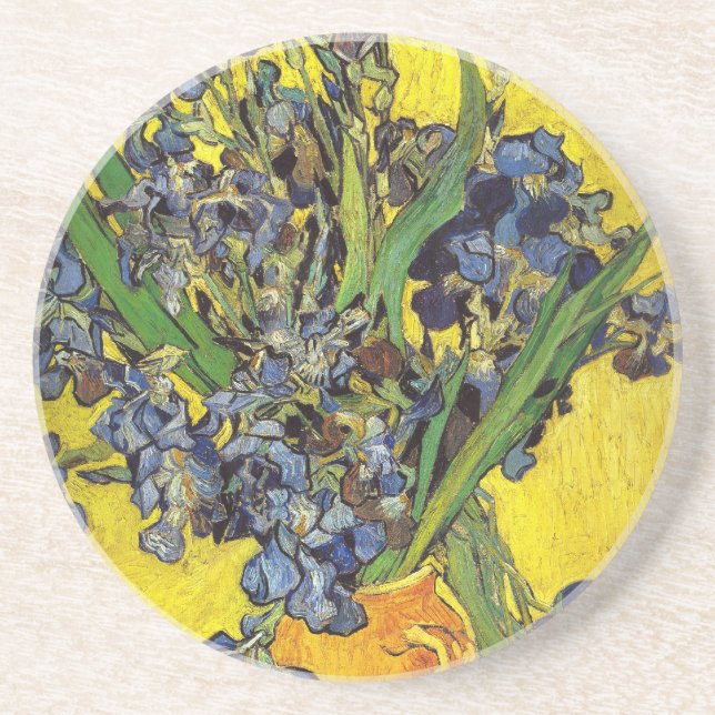 Dessous De Verre En Grès PixDezines van gogh iris/st. remy (Devant)