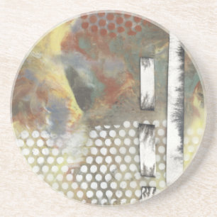 Dessous De Verre En Grès Pixels marbrés II