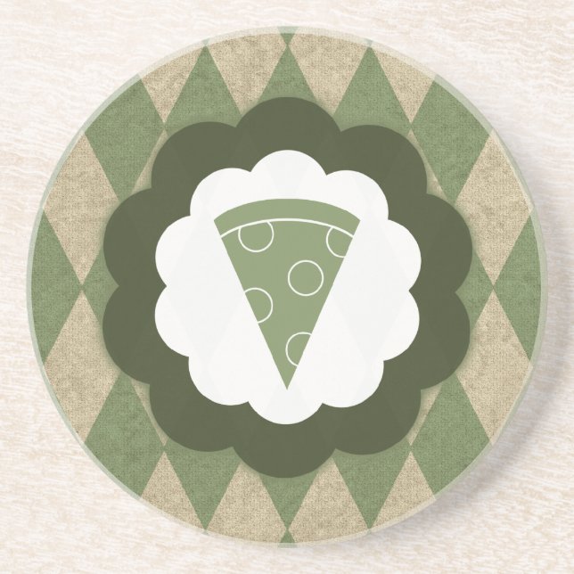 Dessous De Verre En Grès pizza (Devant)