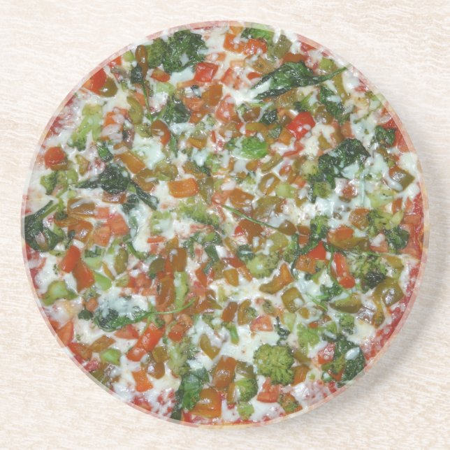 Dessous De Verre En Grès pizza (Devant)
