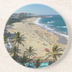 Dessous De Verre En Grès Plage à Margate, côte sud, Kwazulu-Natal