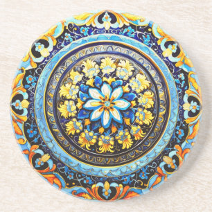 Dessous De Verre En Grès Plage médiévale romaine italienne espagnole majorq