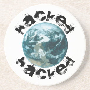 Dessous De Verre En Grès planète Terre piratée