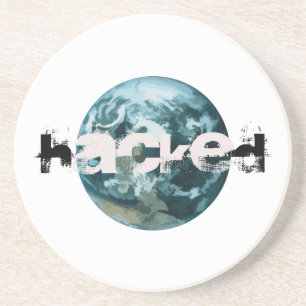 Dessous De Verre En Grès planète Terre piratée