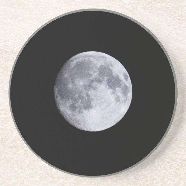 Dessous De Verre En Grès Pleine lune (Devant)