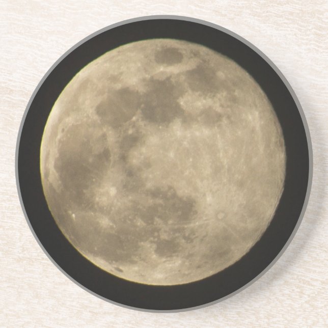 Dessous De Verre En Grès Pleine lune (Devant)