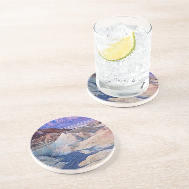 Dessous De Verre En Grès Point de Zabriskie avant aube (Côté)