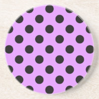 Pois noirs sur lilas