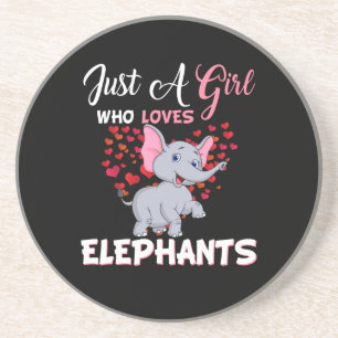 Dessous De Verre En Grès Poison de Just Girl Who Loves Elephants