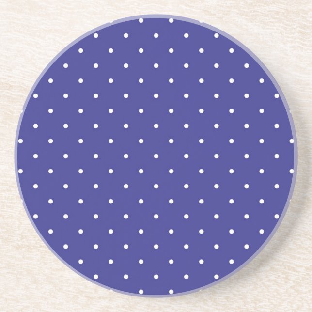 Dessous De Verre En Grès Polka dot (Devant)