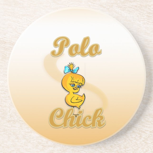 Dessous De Verre En Grès Polo Chick (Devant)