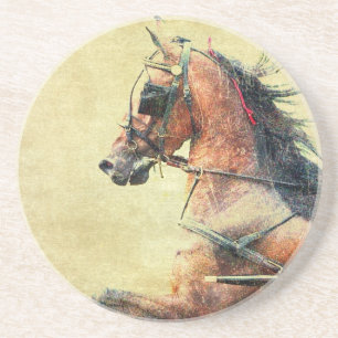 Dessous De Verre En Grès Poney de Hackney