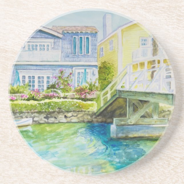 Dessous De Verre En Grès Pont de Venise (Devant)
