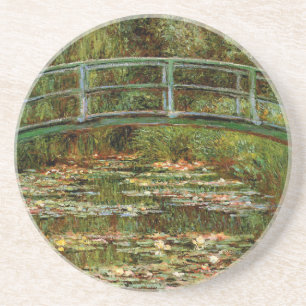 Dessous De Verre En Grès Pont Japonais de Monet Art Français