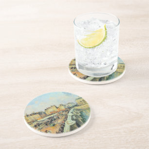 Dessous De Verre En Grès Pont Neuf, Après-midi, Sunlight Camille Pissarro