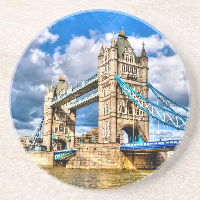 Dessous De Verre En Grès Pont Tower (Devant)