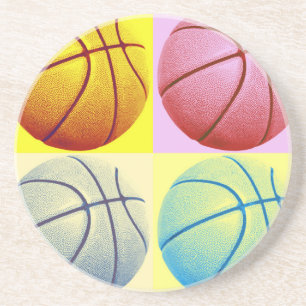 Dessous De Verre En Grès Pop Art Basket