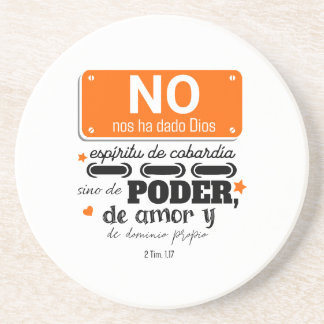 Dessous De Verre En Grès Posavaso Bienaventurado