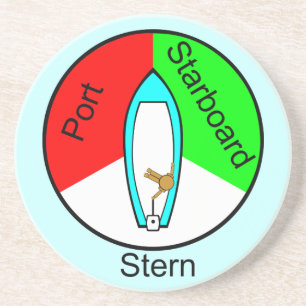 Dessous De Verre En Grès Poupe droite de port