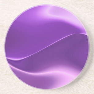 Dessous De Verre En Grès pourpre élégant