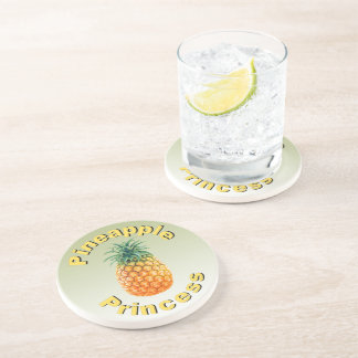 Dessous De Verre En Grès Princesse à l'ananas