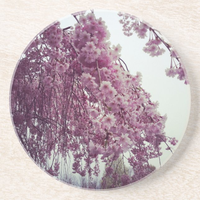 Dessous De Verre En Grès Printemps (Devant)