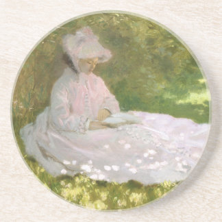 Dessous De Verre En Grès Printemps par Claude Monet