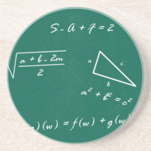 Dessous De Verre En Grès professeur de mathématiques algebra geek