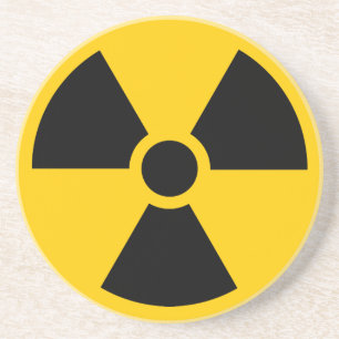 Dessous De Verre En Grès Radioactif