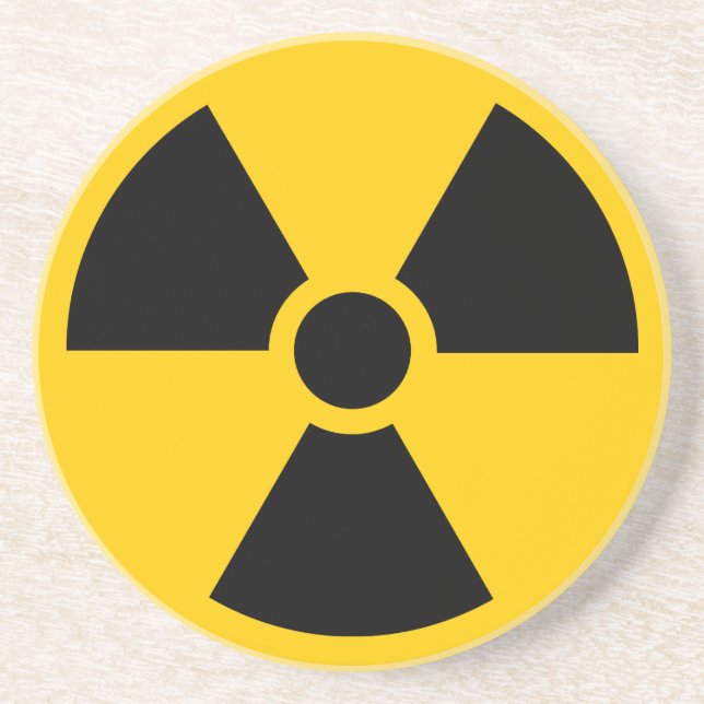 Dessous De Verre En Grès Radioactif (Devant)